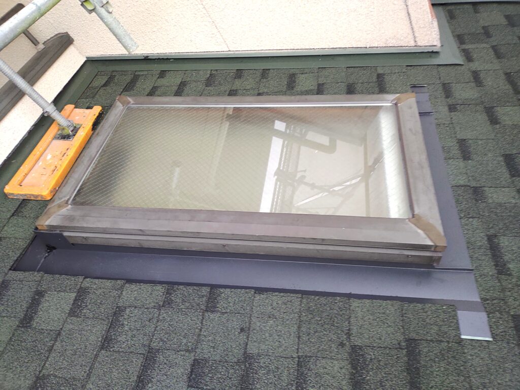 リッジウェイ重ね葺時の天窓